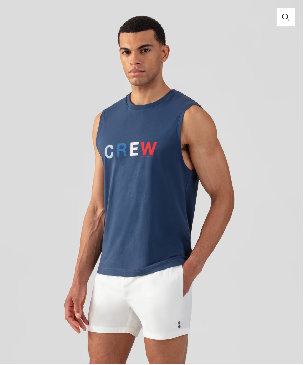 MUSCLE SLEEVELESS T-SHIRT CREW - RON DORFF