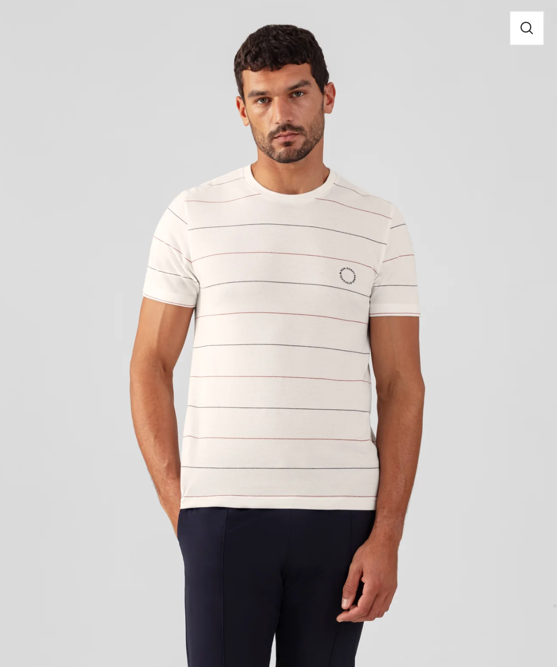 TS TENNIS STRIPES TEE SHIRT - RON DORFF