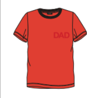 TS DAD TEE SHIRT 2023/2025 - RON DORFF