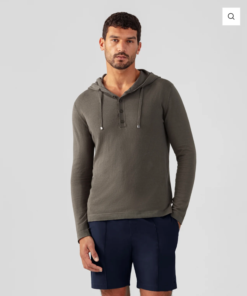 Sweat Hoodie léger coton / soie 3 COLORIS - RON DORFF