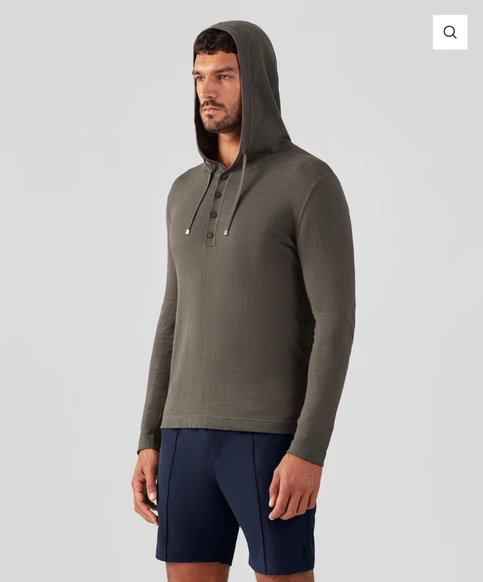 Sweat Hoodie léger coton / soie 3 COLORIS - RON DORFF
