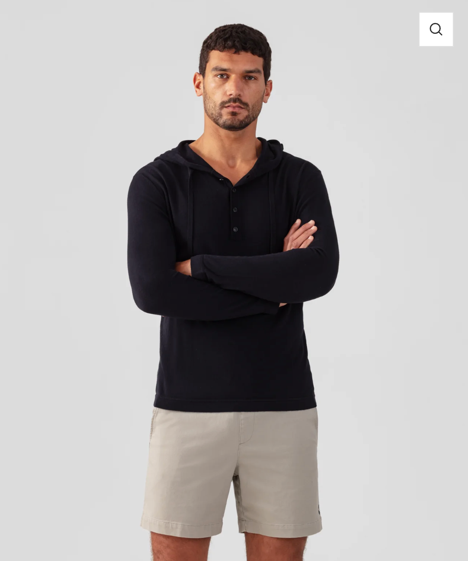 Sweat Hoodie léger coton / soie 3 COLORIS - RON DORFF