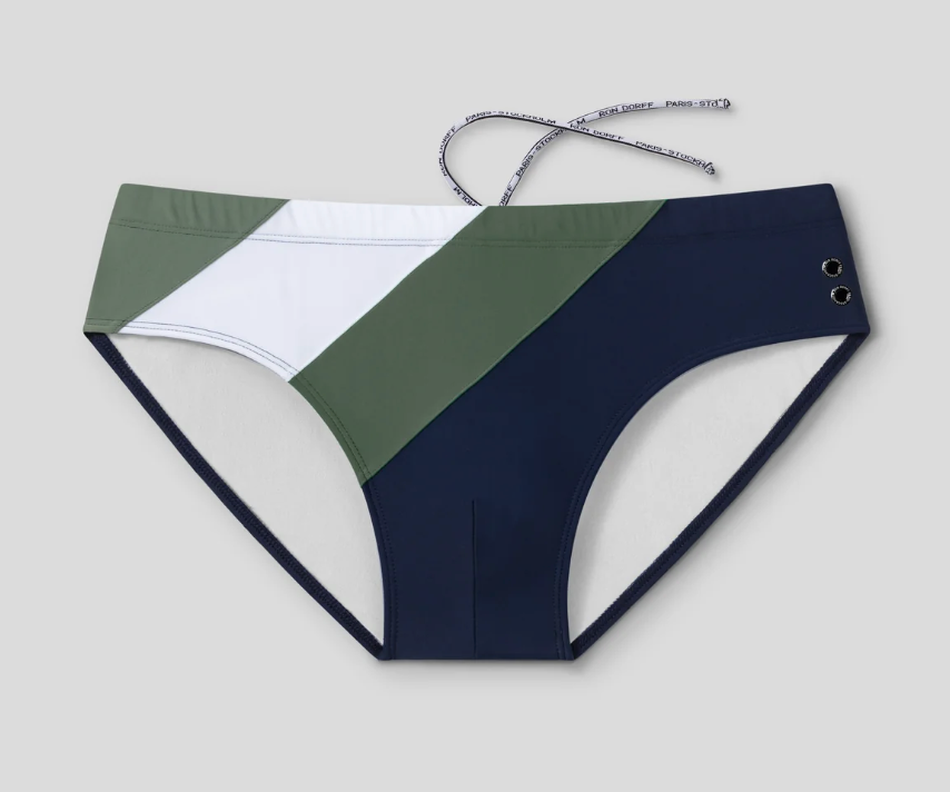SWIM TRUNK / BRIEF STRIPES RON DORFF + 15 COLORS! - RON DORFF