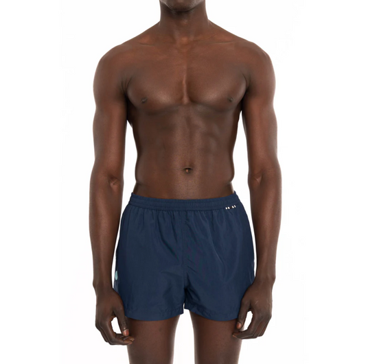 SHORT GIGLIO PALM TREE EMB NAVY - DANWARD