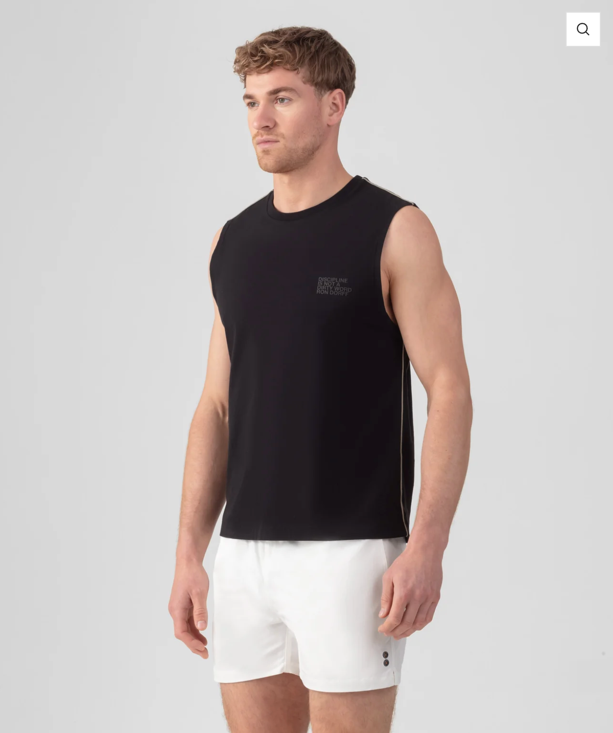 CAMISETA MUSCULAR SIN MANGAS / TUBO DISCIPLINA - RON DORFF
