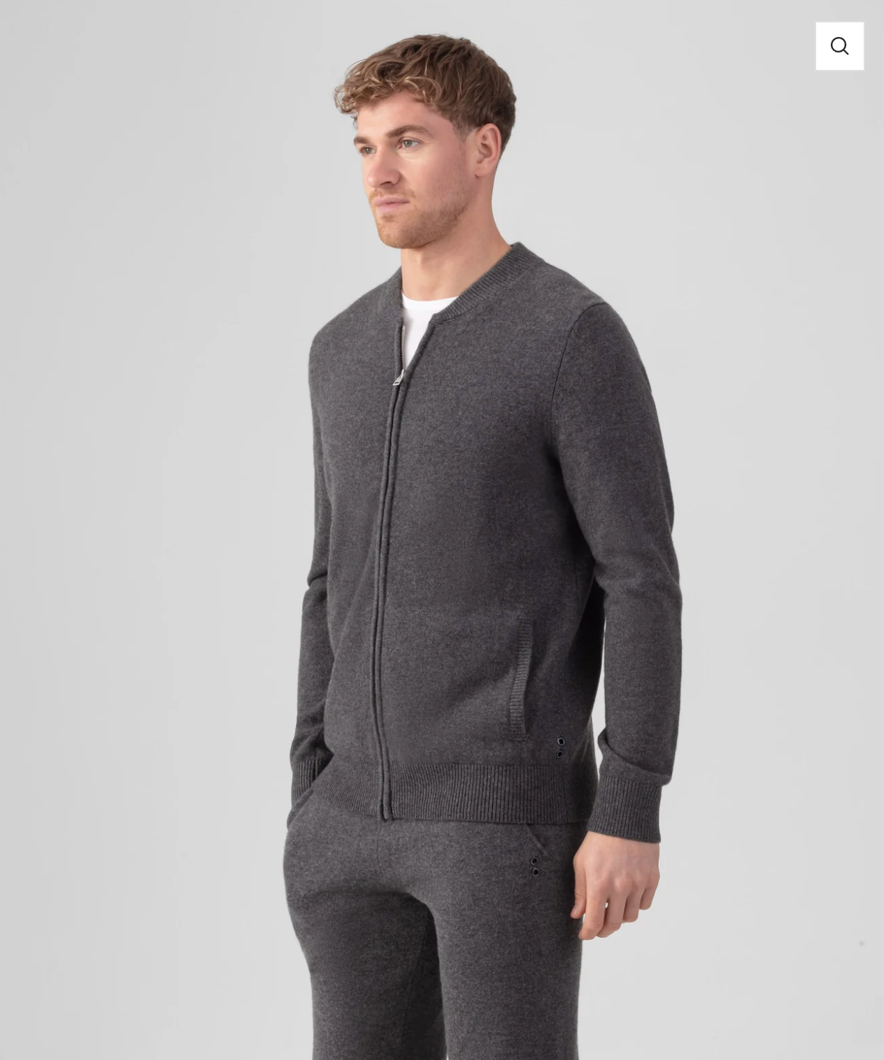 CASHMERE TENNIS JACKET- RON DORFF