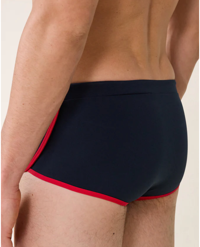 BAÑADOR SLIP DEPORTIVO AZUL MARINO "WATERSLIP" CESAR - LE BRIEFS FRANCAIS