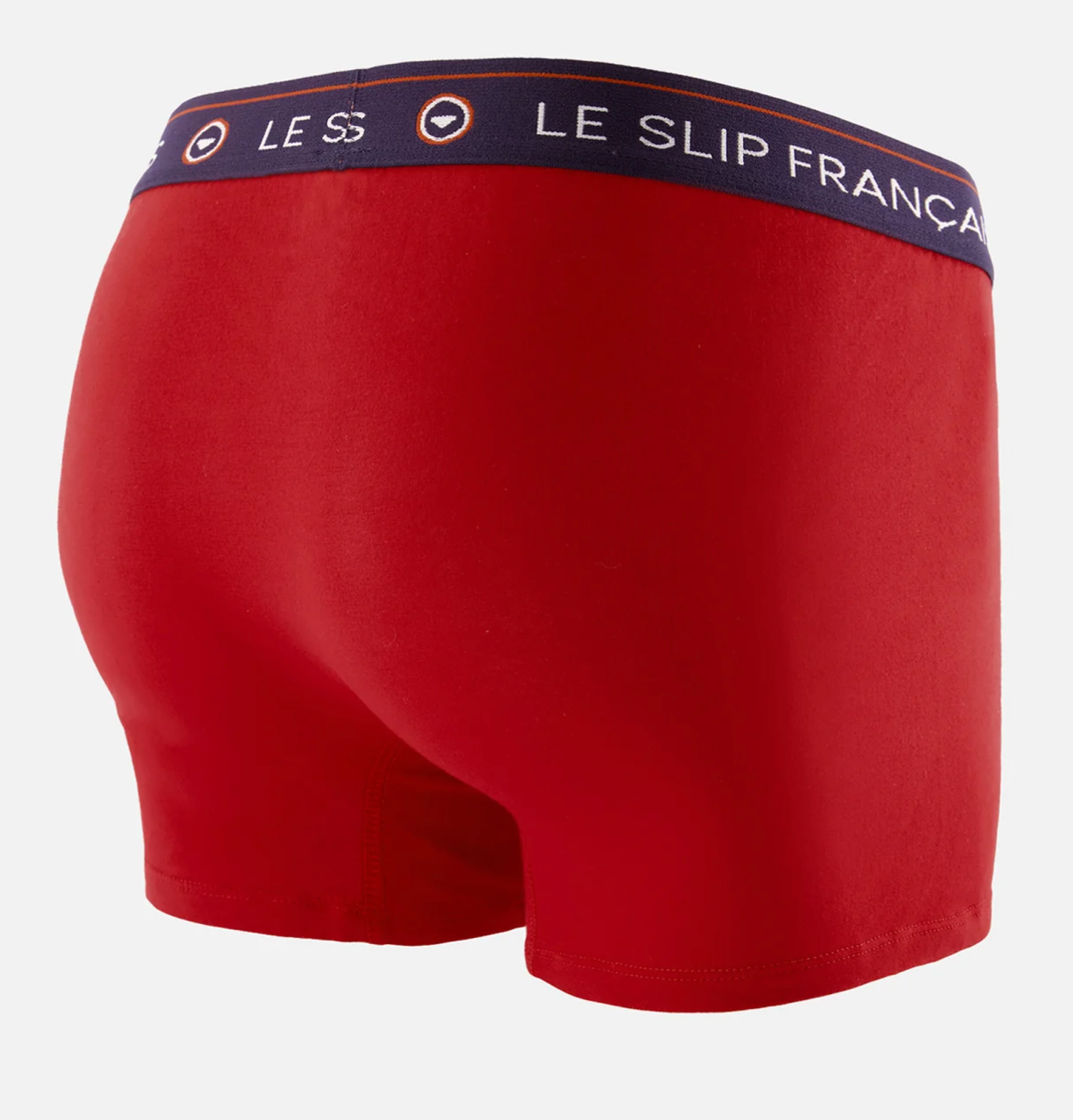 BOXER LE REDOUTABLE ROUGE BRODÉ "BUCHE DE NOEL"- LE SLIP FRANCAIS