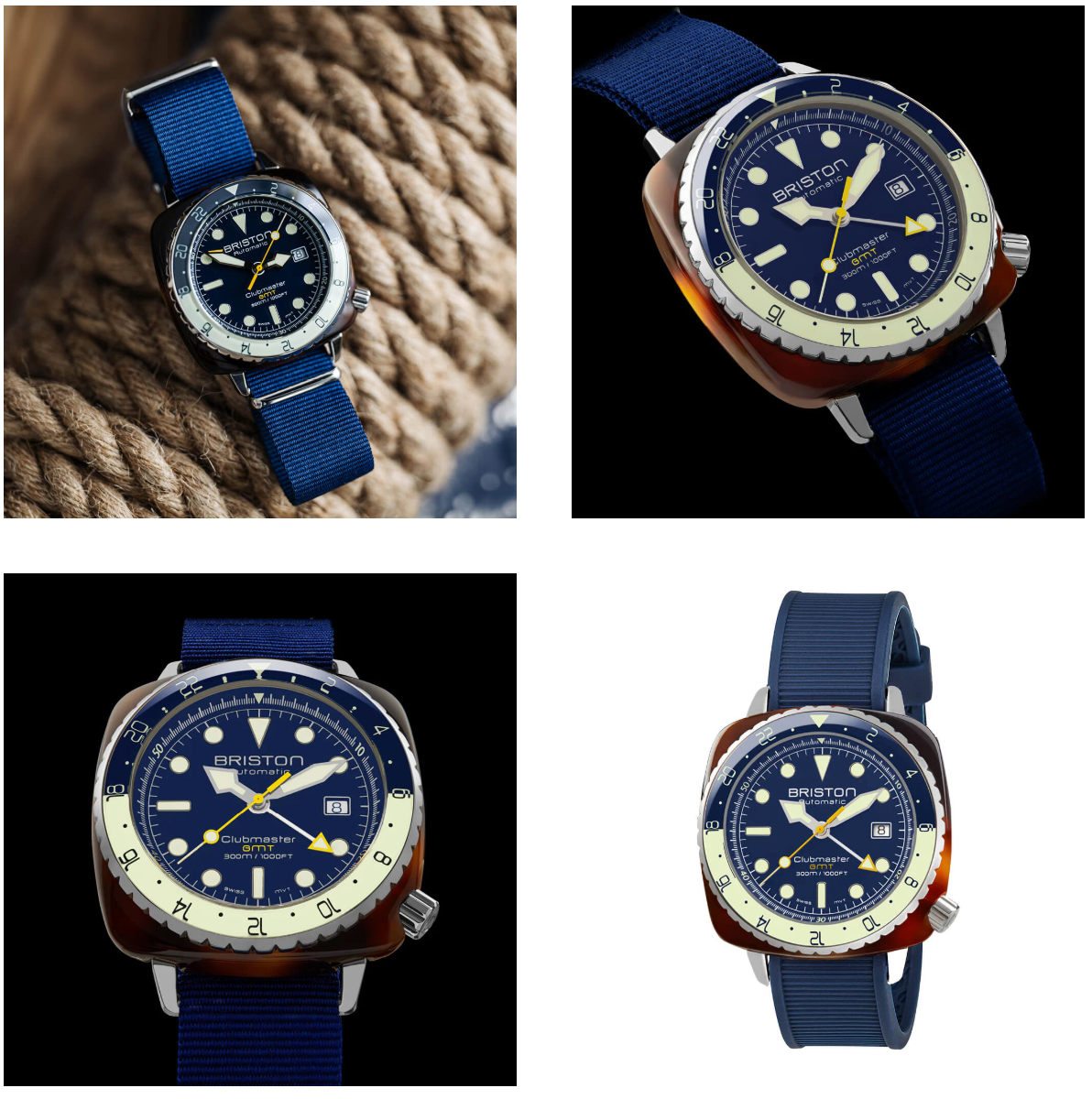 CLUBMASTER DIVER PRO 44 GMT Edición limitada. -BRISTON