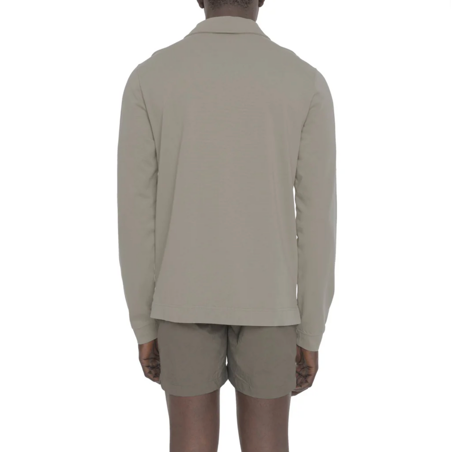 DOUBLE JERSEY CLAY LS POLO SHIRT - DANWARD