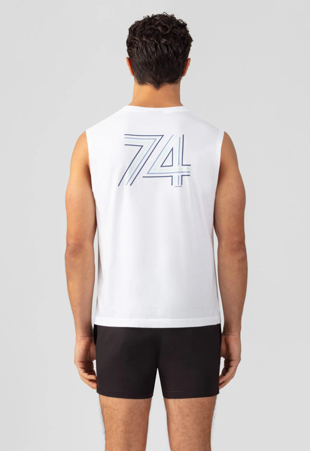 MUSCLE TEE SHIRT SANS MANCHE 74 - RON DORFF