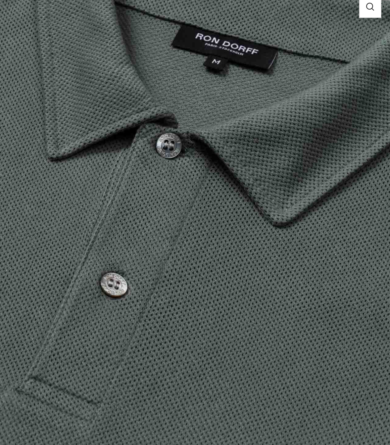 POLO MESH FILET DE COTON 3 COLORIS - RON DORFF