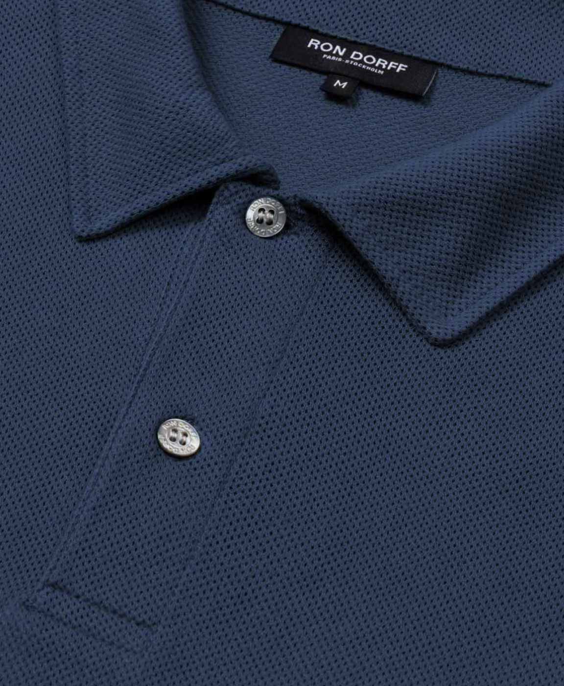 POLO MESH FILET DE COTON 3 COLORIS - RON DORFF