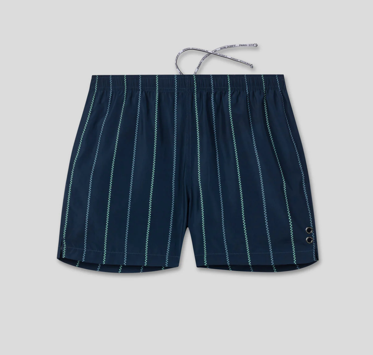 BAÑADOR CORTO CON ESTAMPADO DE RAYAS DE PESCADOR - RON DORFF