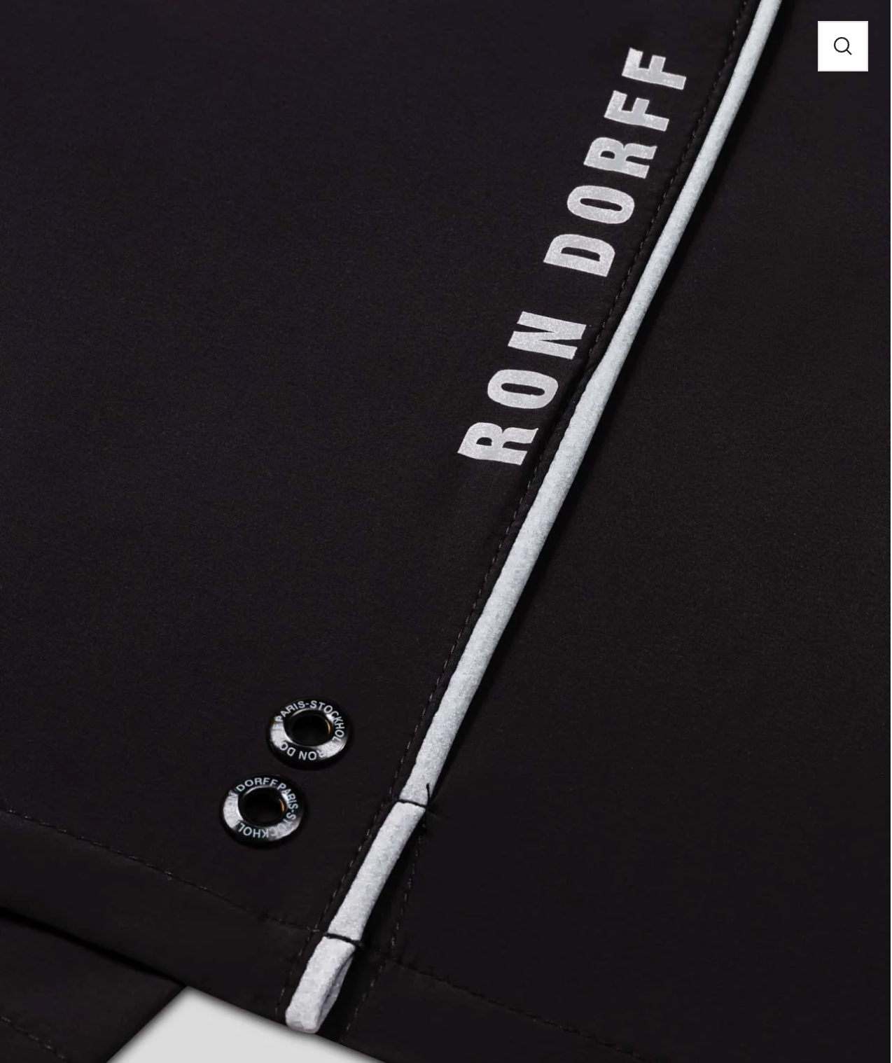 PANTALONES CORTOS PARA GIMNASIO / RIBETES REFLECTANTES - RON DORFF