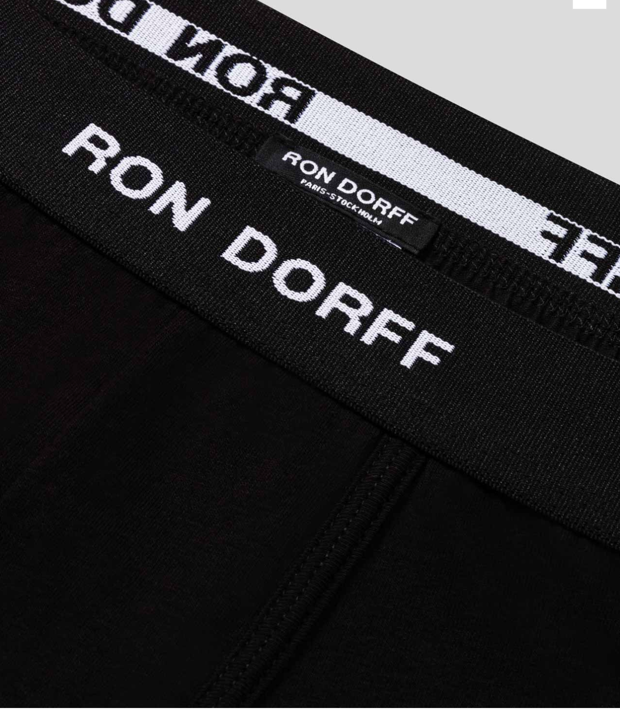 BOXER BRIEF ALL BLACK Ed. - RON DORFF