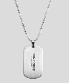 DOG TAG CHAIN NECKLACE - RON DORFF