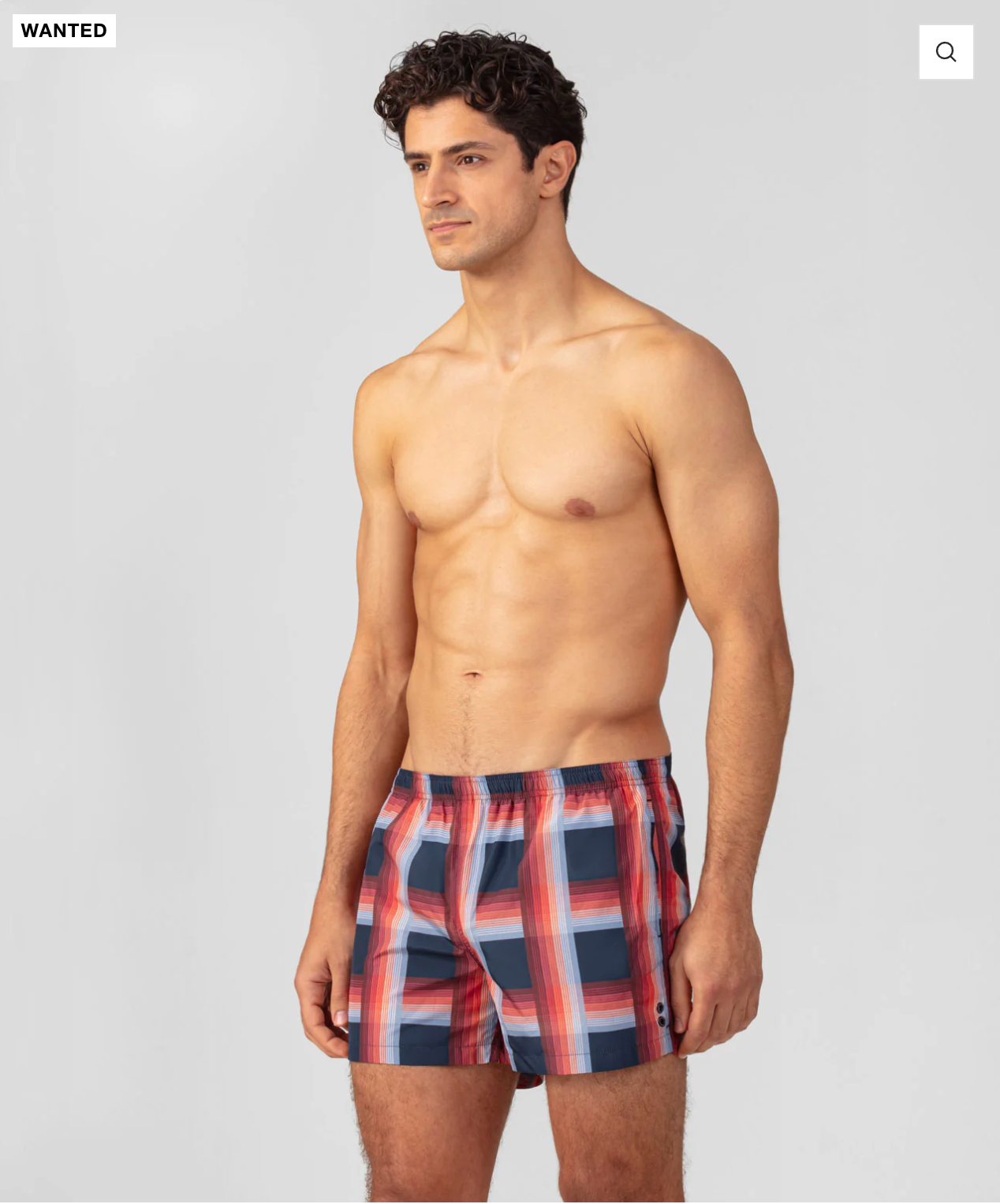 BAÑADOR DE CUADROS AZUL AZUL AZUL O DESCONGESTIONADO - RON DORFF