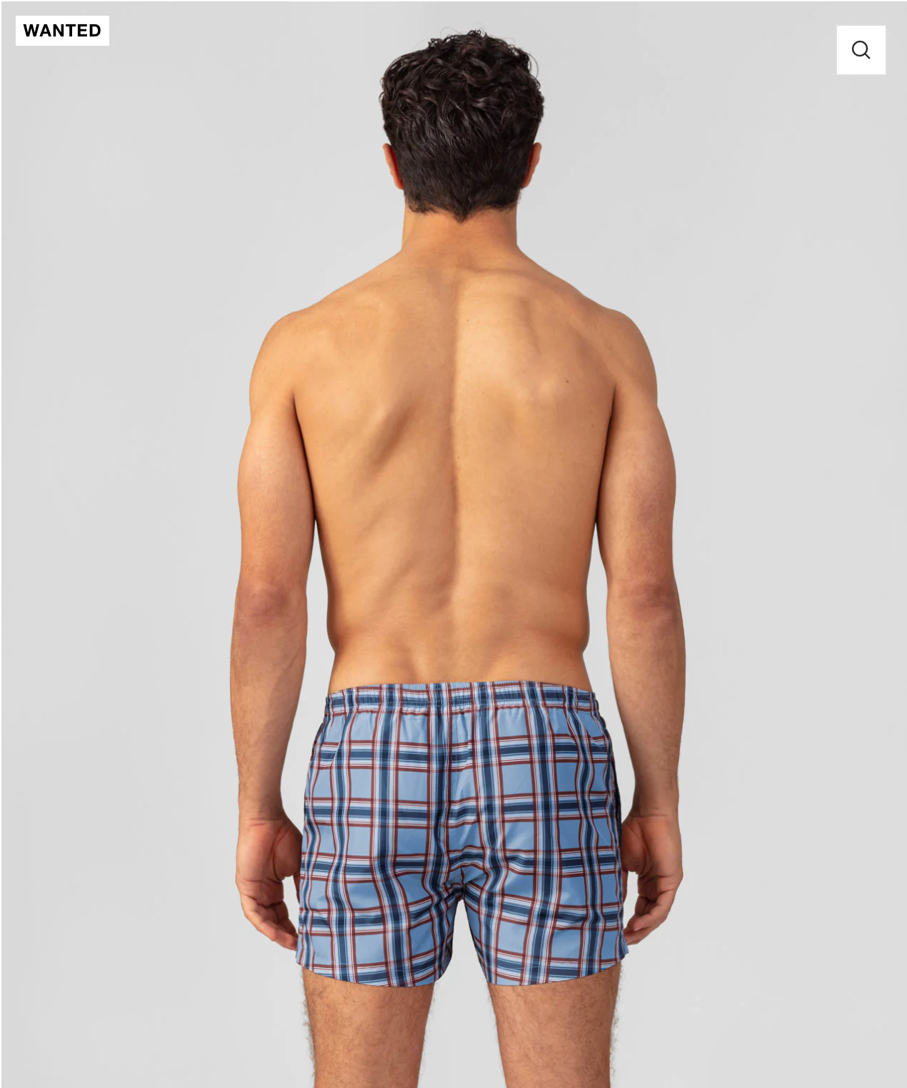 BAÑADOR DE CUADROS AZUL AZUL AZUL O DESCONGESTIONADO - RON DORFF