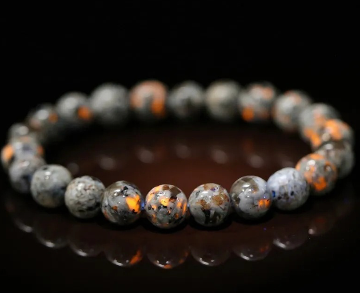 Bracelet Boho pierres de flamme