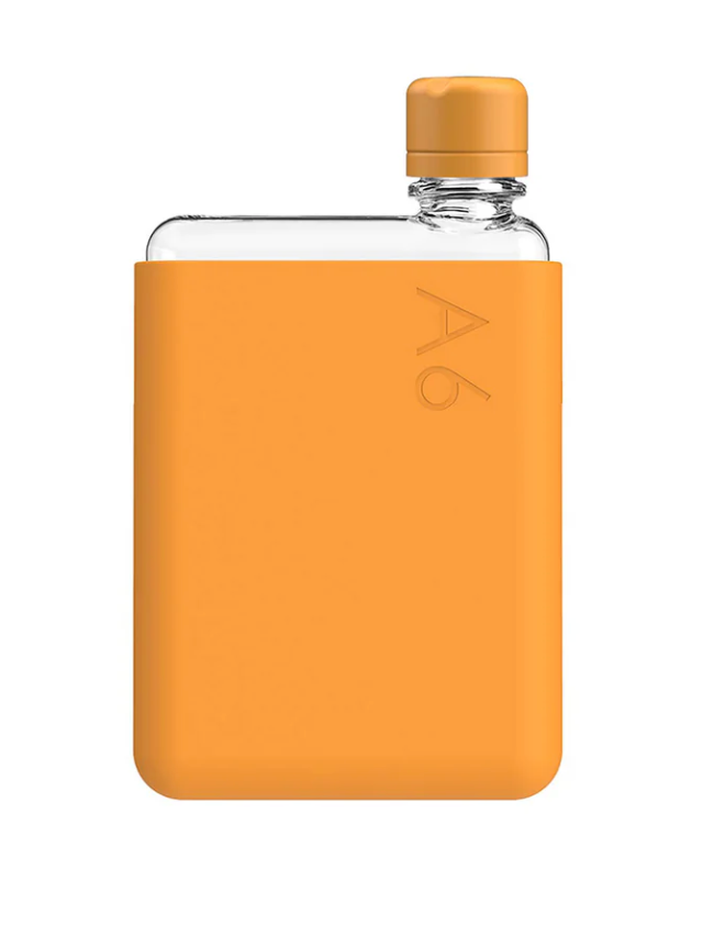 Botella de memoria A6 color mandarina - 375 ml / 12 oz