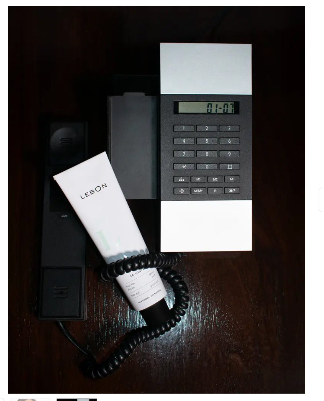 PASTA DENTAL LE WHITE 75ML - TÉ VERDE + MENTA SUAVE - LEBON