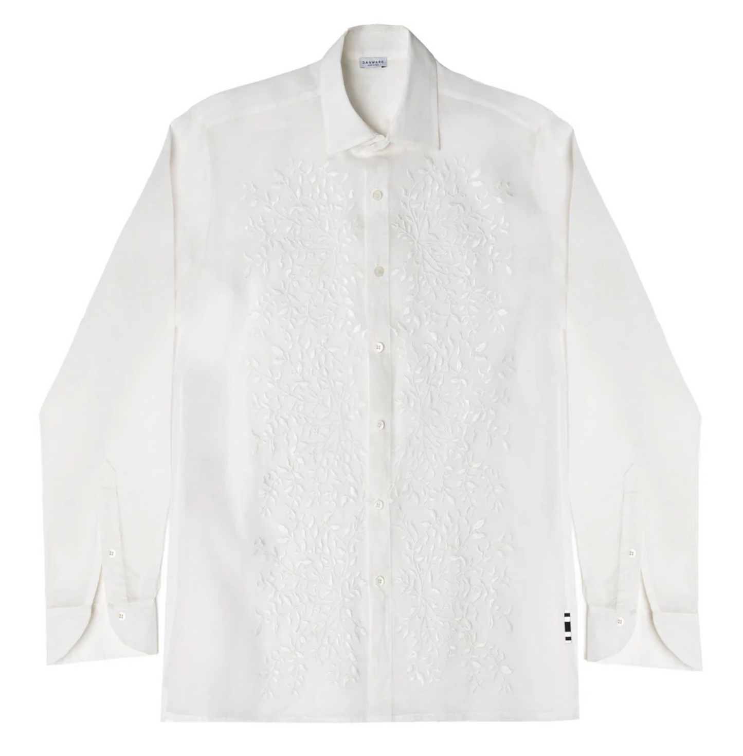 ORGANDI SHIRT (BLACK OR WHITE) - DANWARD