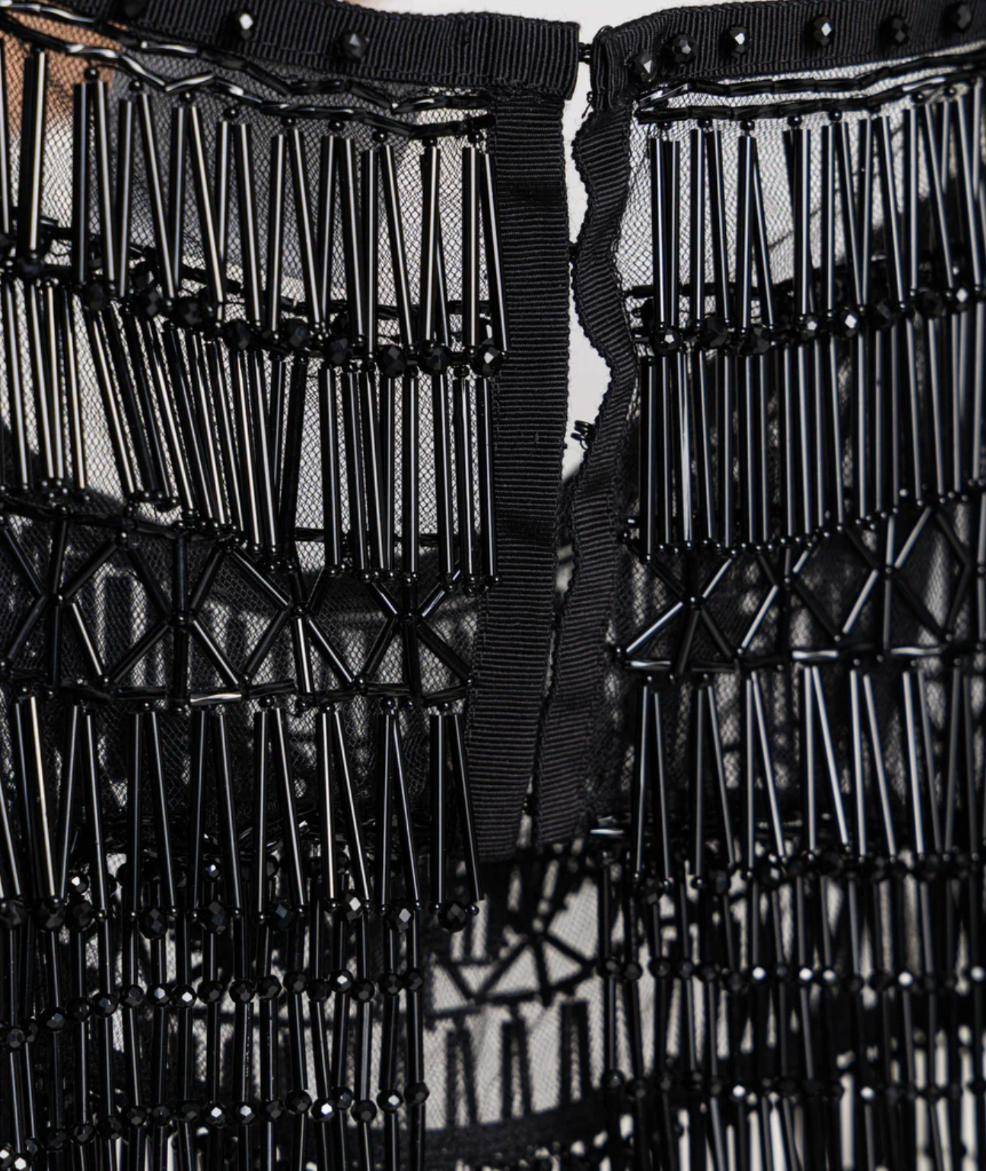 CROP TOP PERLES DE VERRE - DANWARD