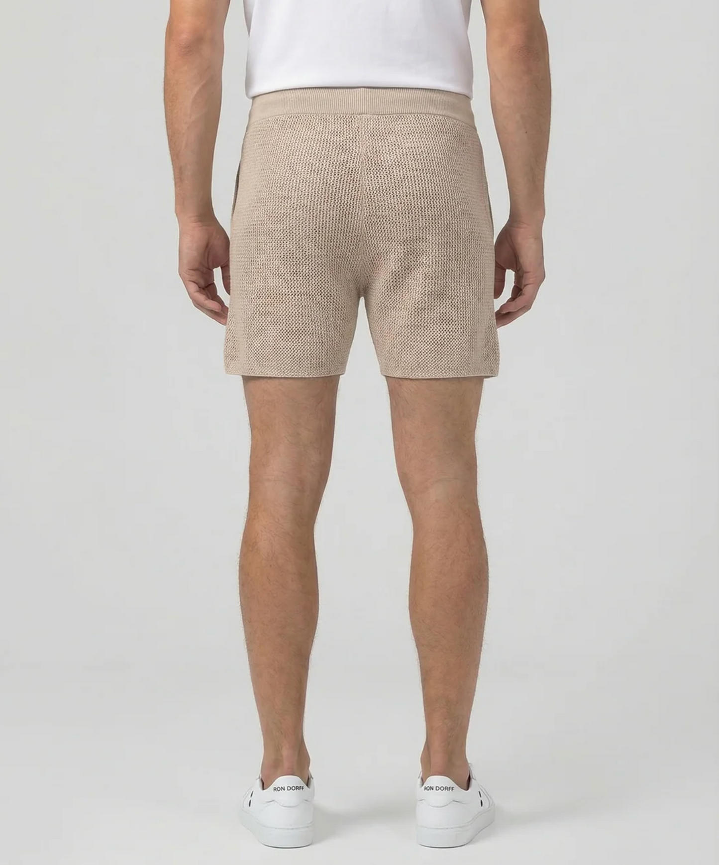 SHORT EN CROCHET DE COTON BIO - RON DORFF X BRIAN ATWOOD