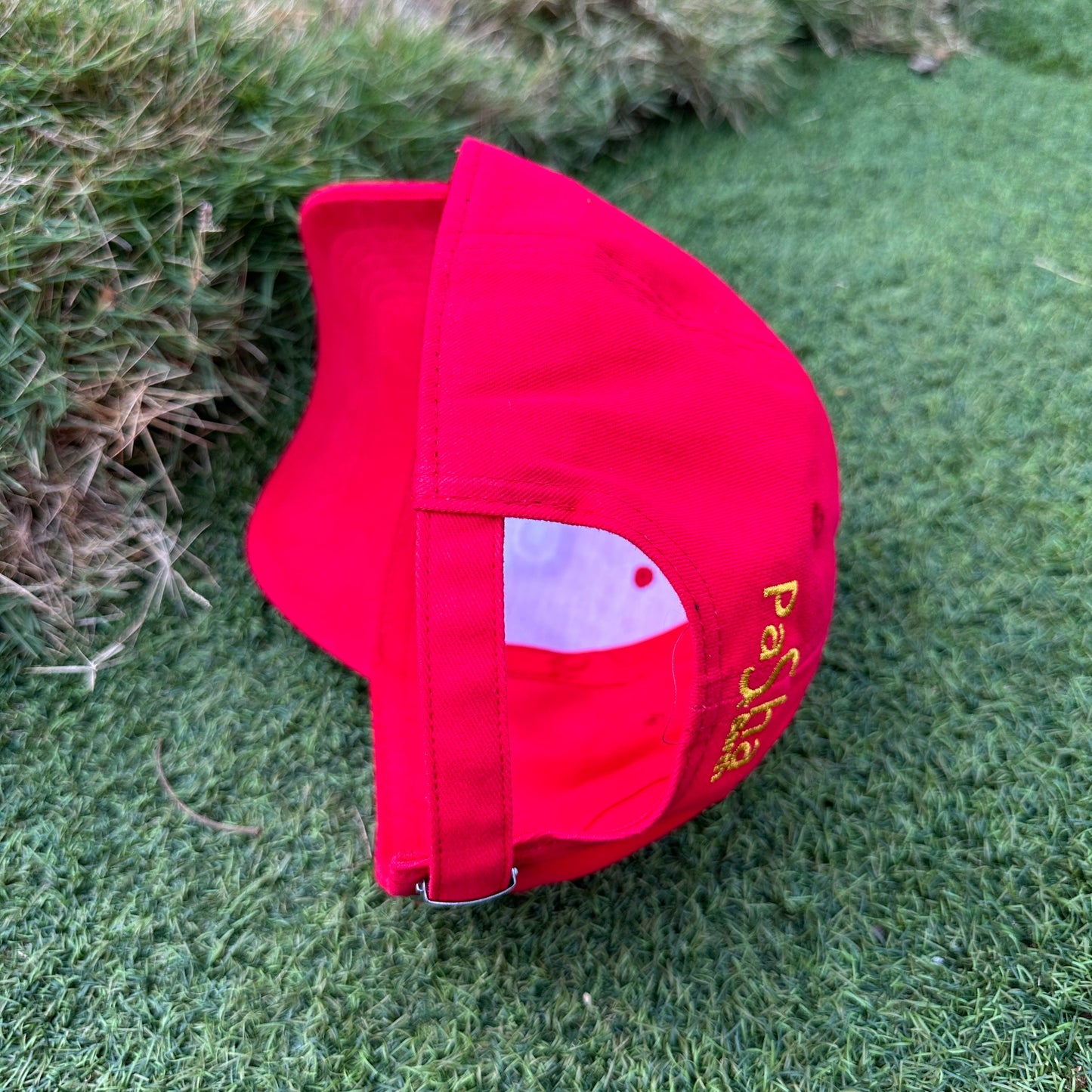 CAP SBH RED / YELLOW ADJUSTABLE X PASHA ST BARTH