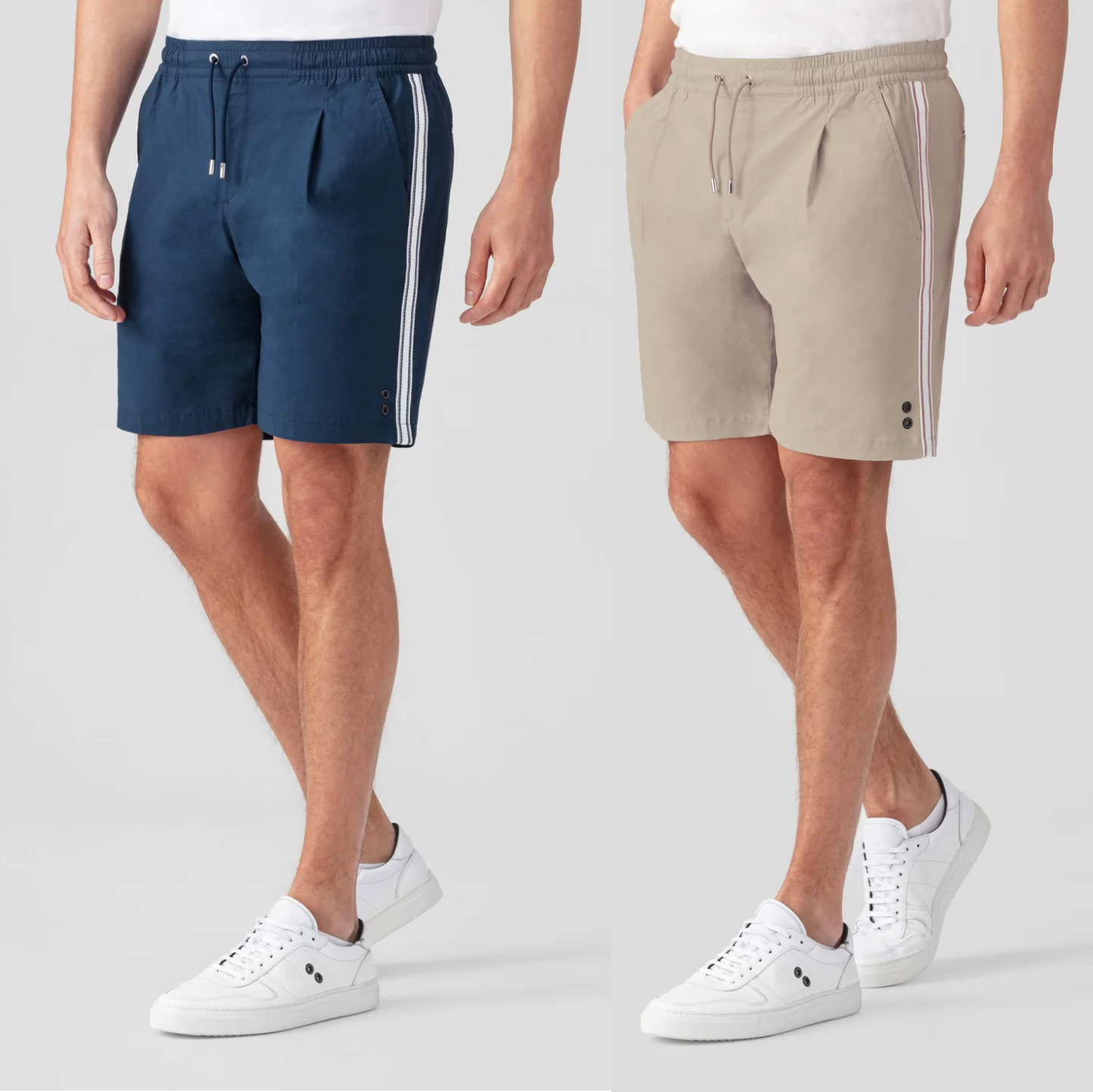 SHORTS DEPORTIVOS LIGERO RAYAS - RON DORFF
