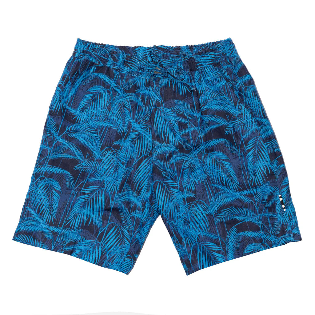 SHORT LIN ELASTICATED IMPRIME PALM - DANWARD
