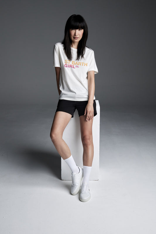 TEE SHIRT ST BARTH GIRL - RON DORFF X PASHA SBH