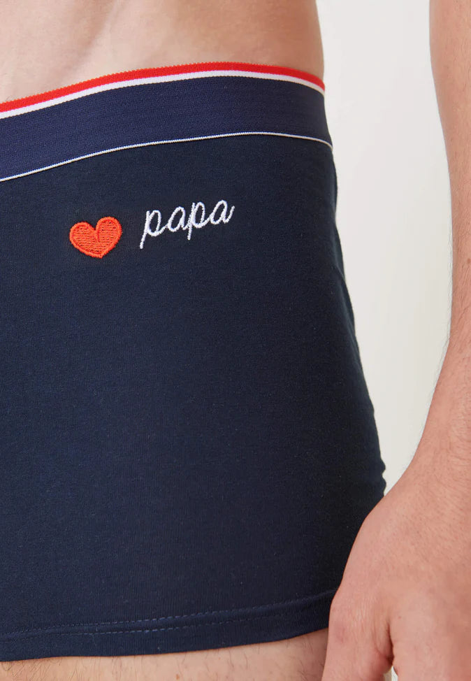 BOXER BRODE ❤️ PAPA -  LE SLIP FRANCAIS