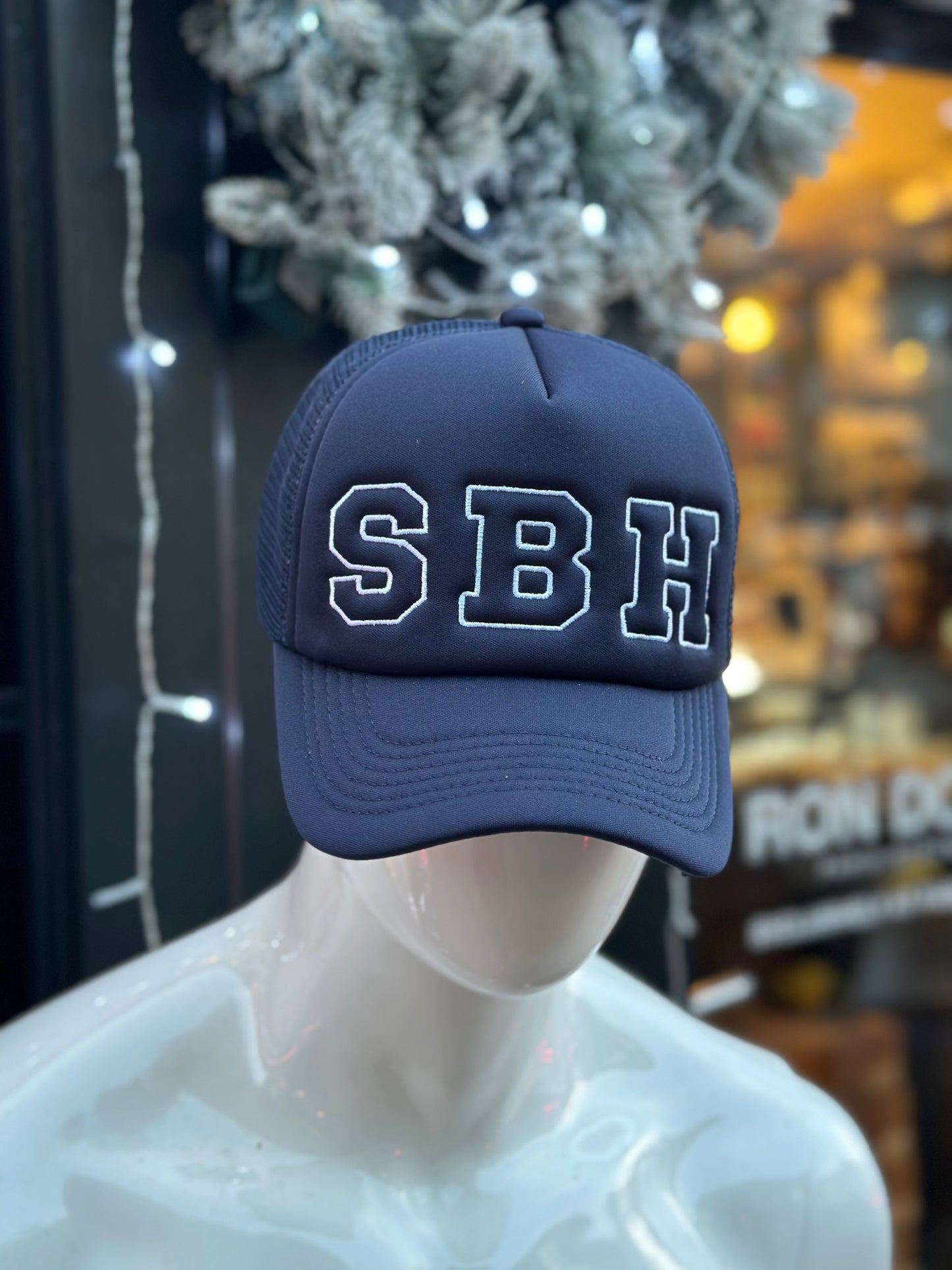 TRUCKER FOAM SBH XXL Bleu Marine X PASHA ST BARTH