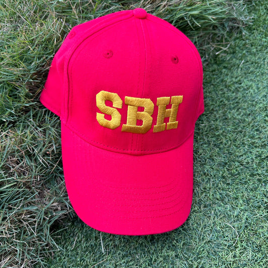 CAP SBH RED / YELLOW ADJUSTABLE X PASHA ST BARTH 