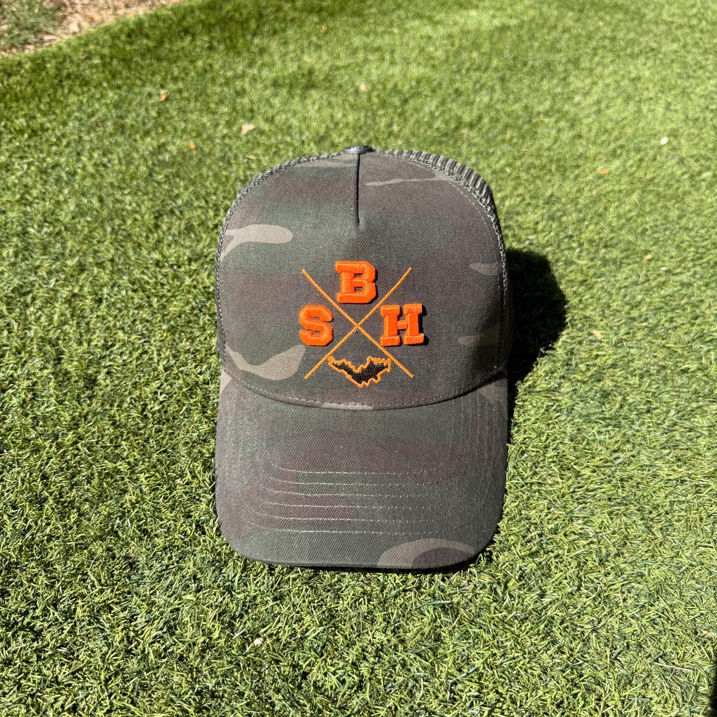 CAP TRUCKER X SBH CAMOUFLAGE  X PASHA ST BARTH