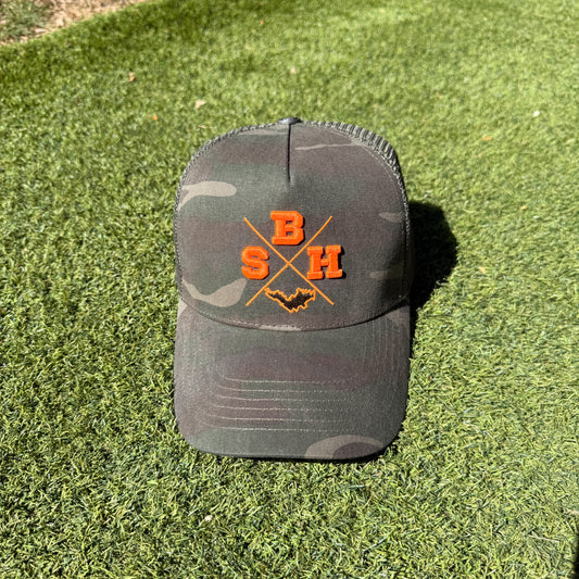 CAP TRUCKER X SBH CAMOUFLAGE  X PASHA ST BARTH