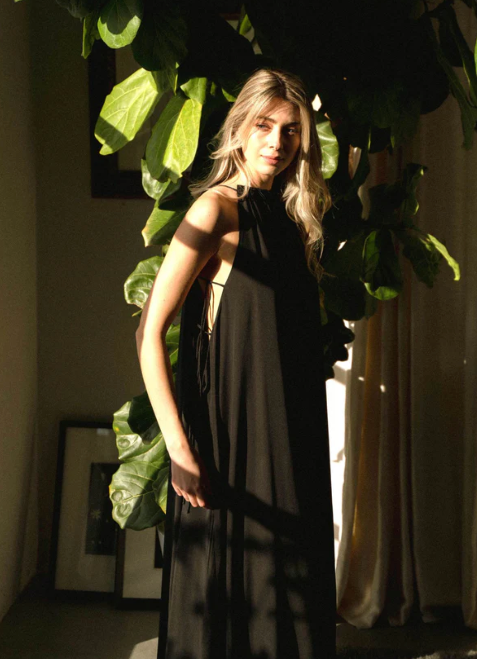 ROBE HALTER LONG - DANWARD