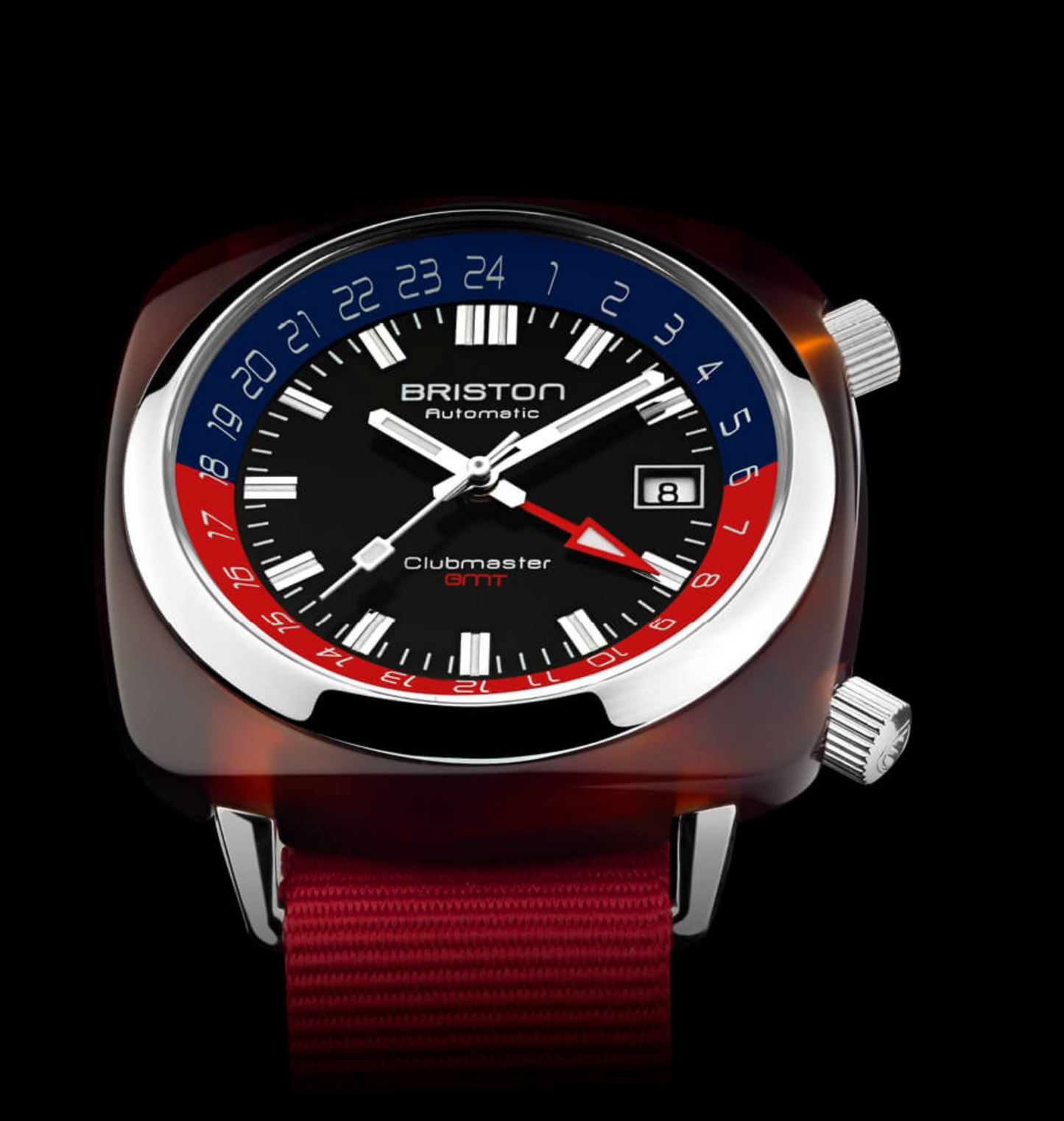CLUBMASTER TRAVELER GMT ACETATE 42 – RED
