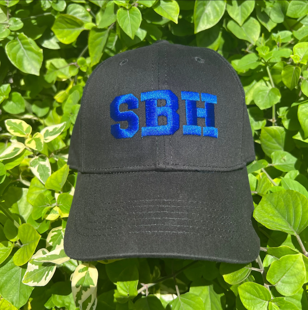 CAP SBH BLACK / ROYAL BLUE ADJUSTABLE