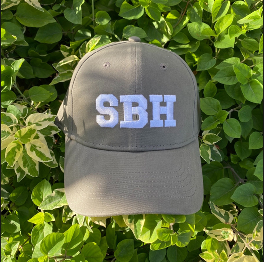 GORRA SBH GRIS/BLANCO AJUSTABLE X PASHA ST BARTH