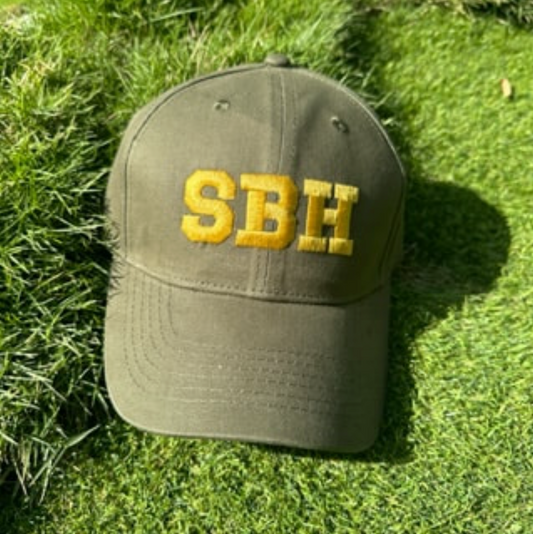 CAP SBH KHAKI GREEN / YELLOW ADJUSTABLE X PASHA ST BARTH