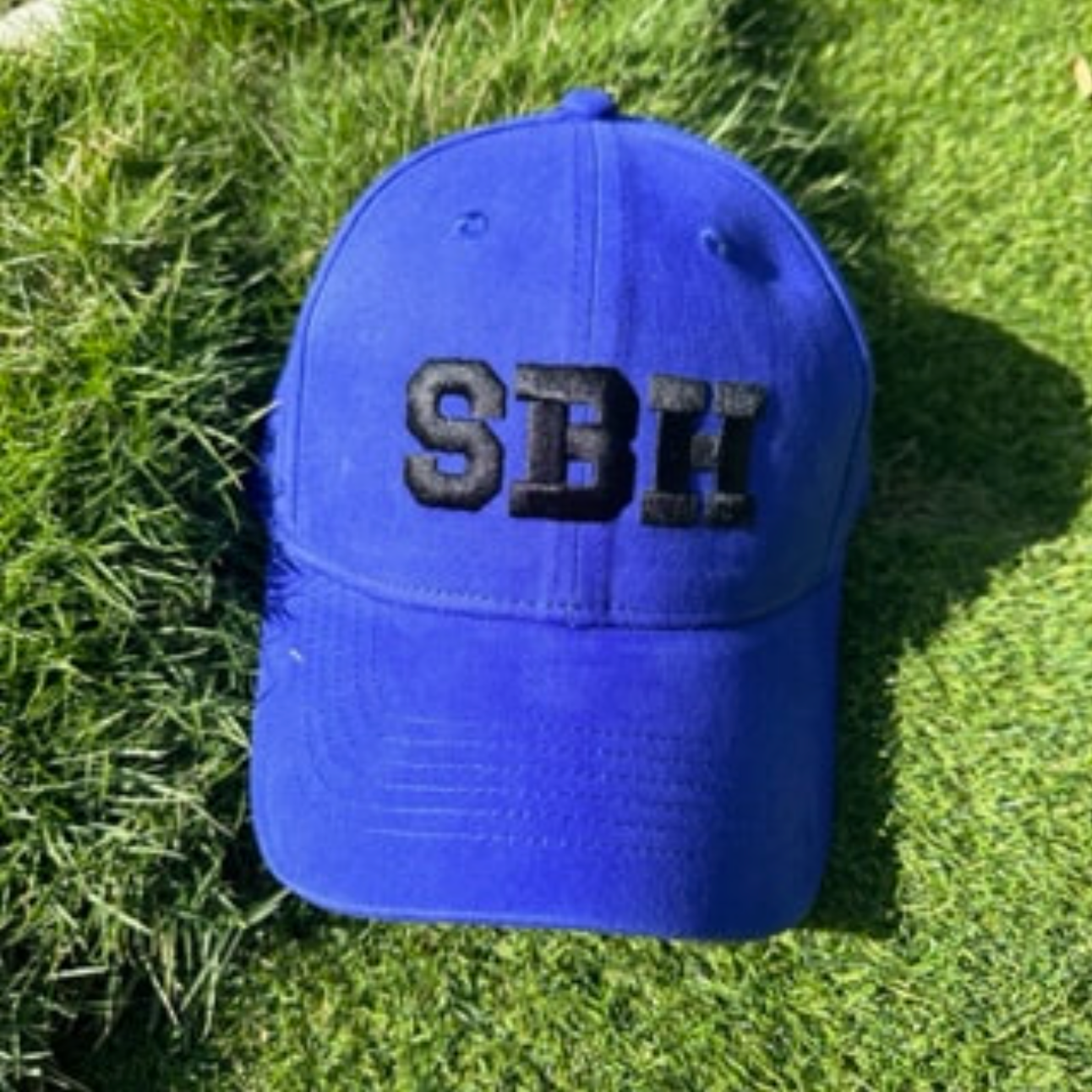CAP SBH PERIWINCH BLUE / BLACK ADJUSTABLE X PASHA ST BARTH