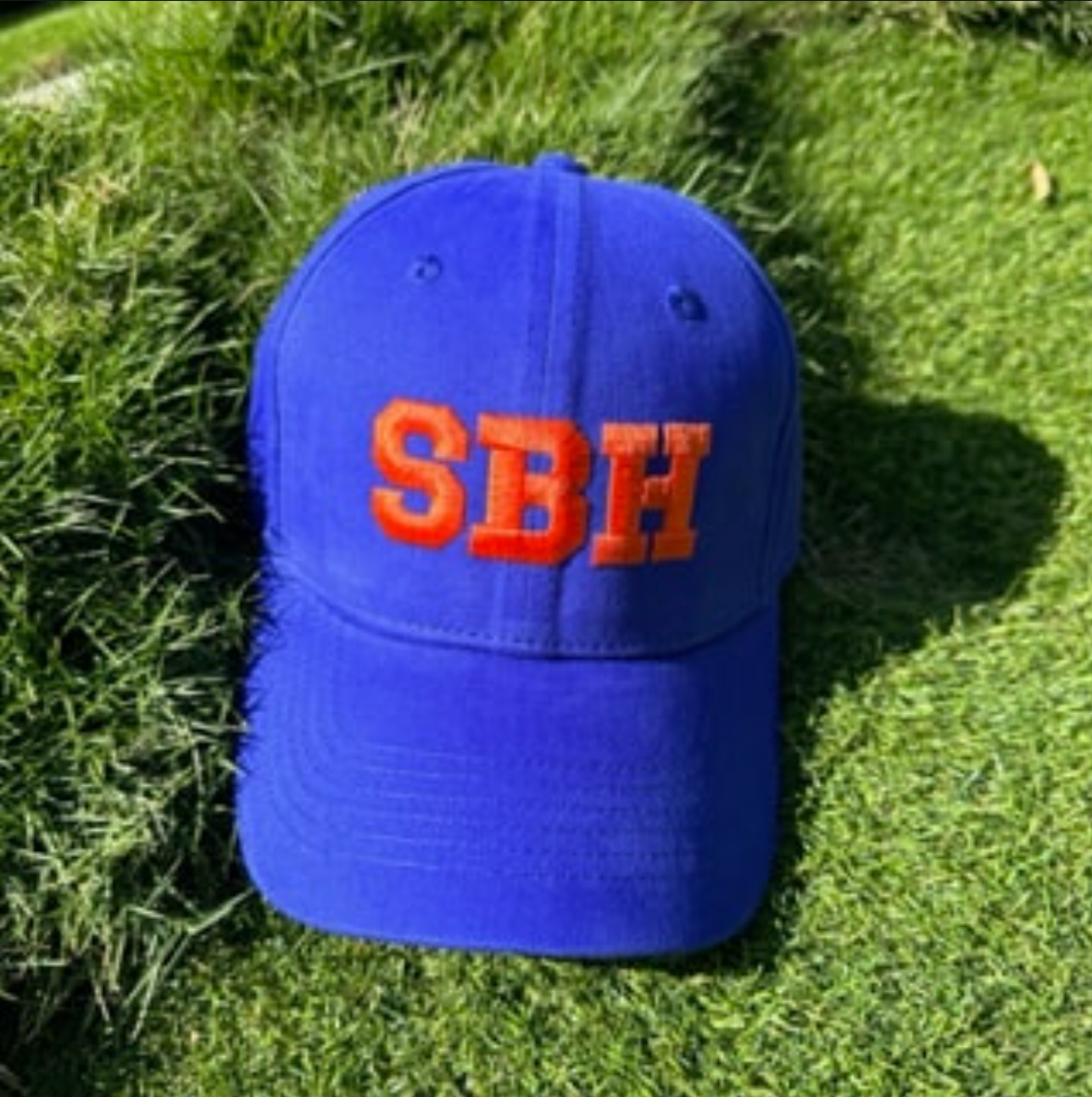 CAP SBH BLEUE PERVENCHE / ORANGE REGLABLE X PASHA ST BARTH