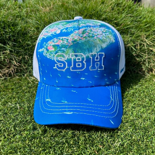 CAP SBH GUSTAVIA - SUBLIMATION PICTS X PASHA ST BARTH