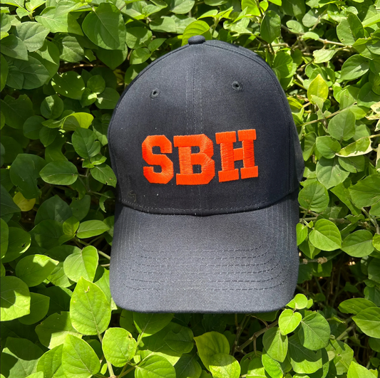 CAP SBH NAVY / ORANGE ADJUSTABLE X PASHA ST BARTH