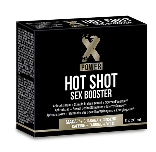 HOT SHOT SEX BOOXTER 3X20ML