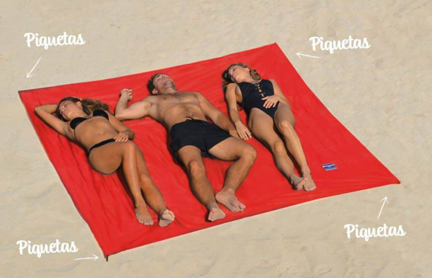 XXL+ UNICOLOR BEACH TOWEL - OBABA 