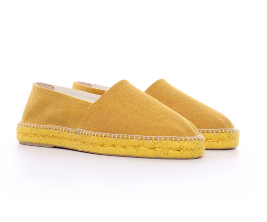 ESPADRILLES ANITZ JAUNE OCRE - PARE GABIA